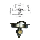 Lashing trough round with screw & ring Ø 75...