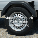 185 / 65R 14, LI / SI 93N vanaf aanhanger, asaansluiting:...