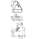 Sistema de luces Technokon 5 BBSW 630 R, intermitente...