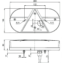 Technokon 3 system BBSKWN 610 R, right indicator, brake, NSL, RFL, KZL