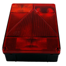 Multi-chamber light 6800/10, left tail, indicator, brake,...