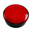 Mistachter / reflector rood, SNR 730/12 LED met 500 mm...