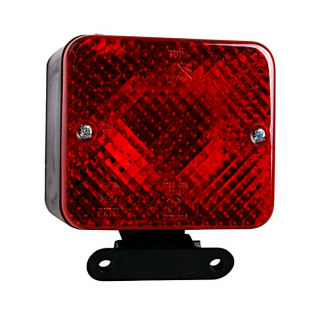 Fogpoint rear fog light with PVC bracket