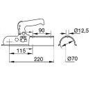 Albe Berndes EM 150 R versie GK 70 mm rond kort